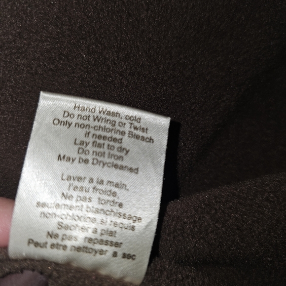 Striped Brown and Blue Women's Jacket - Picture 5 of 8